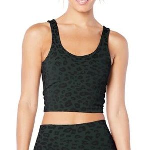 Leopard Jacquard Keep It Simple tank